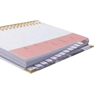 Custom High Quality Schedule Planner With Custom Box
