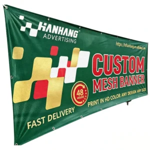 Custom High-Tensile PVC Banner for Art Festival Display