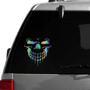 Custom Holograph Vinyl Die Cut Waterproof Tear Resistant UV Resistant Promotion Car Decals Window Stickers Christian Graphics