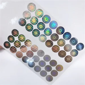 Custom Holographic 3D Hologram Self-Adhesive Paper Labels for Packaging Seals