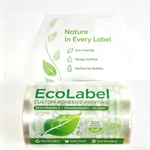 Custom Holographic Oil-Proof Shampoo and Conditioner Bottle Kit Adhesive Labels 1000mL BOPP Cosmetic Labels
