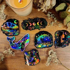 Custom Holographic Sparkle Sticker Manufacturer