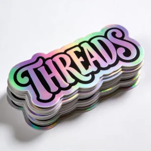 Custom Holographic Vinyl Self-Adhesive Die-Cut Stickers