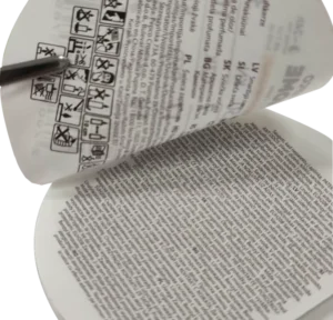 Custom Hot-Stamped Waterproof Vinyl and PP Labels for Cosmetics, Medicine, Pesticide Bottles, and Candles