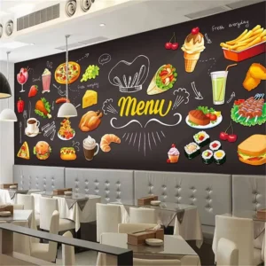 Custom Indoor Outdoor Large Wall Stickers Digital UV Printing Vinyl Sticker