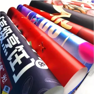 Custom Indoor Wall Poster Printed on Paper and Paperboard