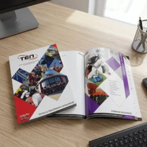 Custom Industrial Tools and Equipment Catalog Printing Service, Full-Color Offset, Hardcover or Softcover