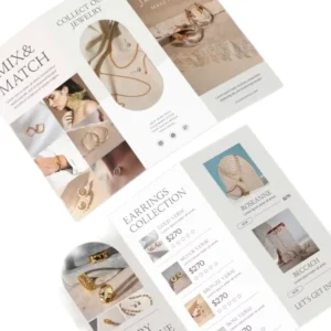 Custom Instruction Manual Paper Catalog Flyers Booklet Folding Paper Printing