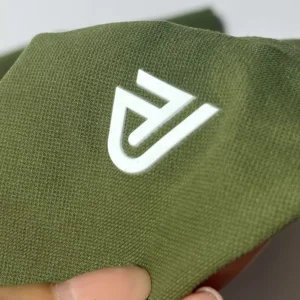 Custom Iron-On T-Shirt Heat Transfer Rubber Logo, 3D Silicone Patch Labels for Clothing