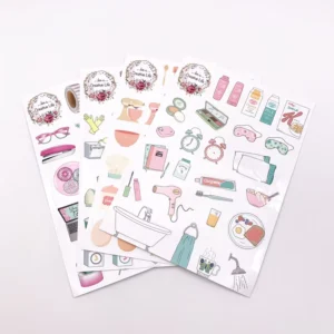 Custom Kids Cartoon Sticker Sheet