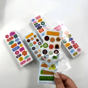 Custom Kiss-Cut Sticker Sheets for Bullet Journals, Planners and Scrapbooking
