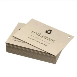 Custom Kraft Paper Business Cards, Greeting Cards & Thank You Cards