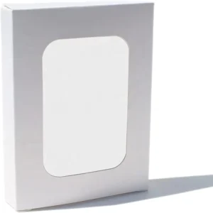 Custom Kraft Paper Cardboard Box with Clear Window
