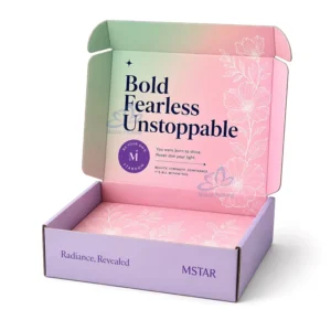 Custom Kraft Paper Gift Box for Food and Cosmetics Packaging Supplier