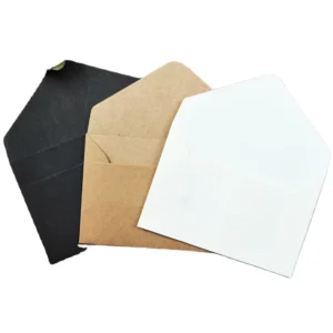 Custom Kraft Paper Gift Card Wallet Envelope for Small Cards and Gifts