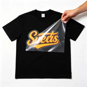 Custom Label Heat Transfer Printing Labels and Logos Flat Heat Transfer Labels for Clothing