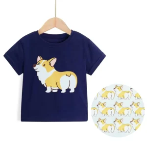Custom Label for Garment Accessories 3D TPU Cartoon Colorful Logo ABC Letter Offset Print Heat Transfer Printing Label