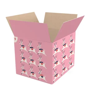 Custom Large Corrugated Paperboard Mailer Eco Friendly Recyclable Vanishing Matt Lamination Packaging Shipping Stamping