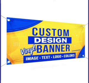 Custom Large Embroidered and Printed Logo Banner Flag