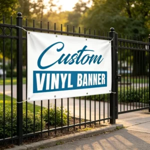 Custom Large-Format Polyester Banner Digital Printing Waterproof UV-Resistant Flying Style for Sports Games