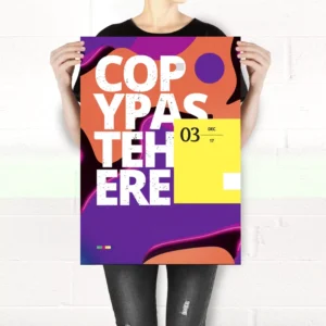 Custom Large-Size CMYK Colorful Photo Movie Music Business Advertising Poster Printing Shop for Manufacturers