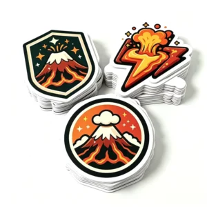Custom Laser Holographic Cartoon Waterproof UV-Resistant Die-Cut Self-Adhesive Vinyl Label Stickers