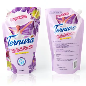 Custom Laundry Detergent Spout Pouch for Personal Care Leak-Proof Liquid Packaging with Nozzle
