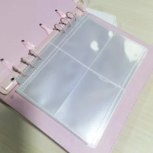 Custom Leather Photo Album Kpop A5 Waterproof Loose-Leaf DIY Portable Thermal Transfer