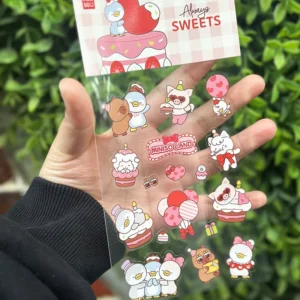 Custom Lenticular 3D Holographic Motion Effect Logo Stickers