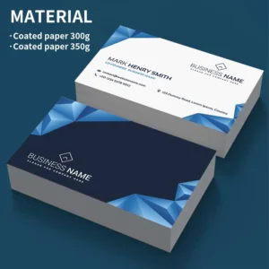 Custom Lenticular Business Cards Gold Foil Hot Stamped Coated Kraft Offset Paper Custom Shape Logo