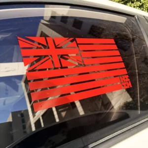 Custom Letter Logo Waterproof Car Sticker Vinyl PVC Die Cut Stickers UV Resistant Decorative Vinyl Car Window Stickers
