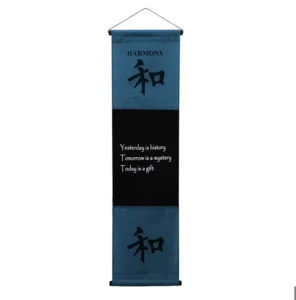 Custom Lightweight Eco-Friendly Polyester Canvas Digital Printed Portable Reusable Waterproof Wall Banner