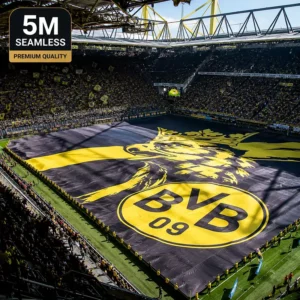 Custom Lightweight Waterproof Polyester Mesh Banner for Football Stadium Events