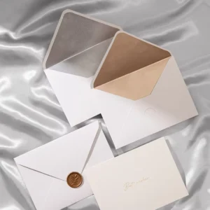 Custom Liner Paper Envelope Postcard Wedding Invitation Business Envelope Card Packaging Paper Envelope