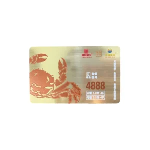 Custom Logo 3D Embossed Gold Foil Gift, Business, and Presentation Cards