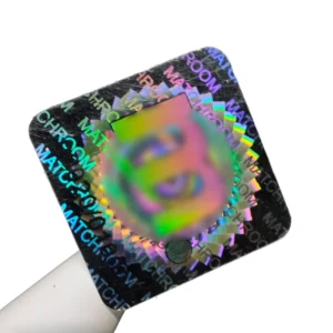 Custom Logo 3D Laser Anti-Counterfeit Holographic Label with Unique Code