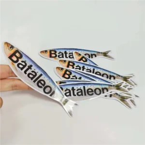 Custom Logo Adhesive Vinyl PVC Letter Die-Cut Stickers