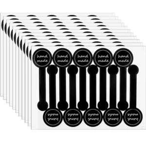 Custom Logo Baking Sticker Labels for Cake Box Seals and Food Packaging