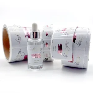 Custom Logo Bath and Body Care Bottle Labels, Waterproof Roll