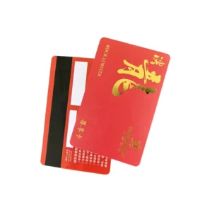 Custom Logo Blank PVC Membership Gift/ID Card, CR80, Magnetic Stripe