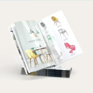 Custom Logo CMYK Offset Printed Brochure Product Catalog Magazine Printing