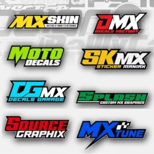 Custom Logo Car Stickers Waterproof Glossy Vinyl Eco Friendly UV Printed Self Adhesive Promotional Decals for Cars