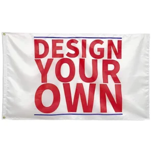 Custom Logo Flag Banner for Festival Parade Outdoor Indoor Display