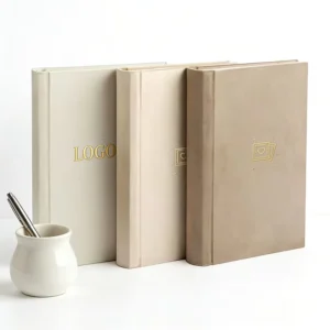 Custom Logo Hard Cardboard Cover Wedding Photo Album Large Capacity Memory Book for Anniversary and Family Gift