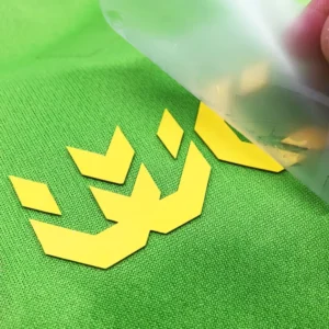 Custom Logo Letter Labels 3D Silicone Heat Transfer Rubber for Clothes and Cap