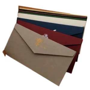 Custom Logo Paper Envelopes for Lucky Money Packaging and Wedding Invitations