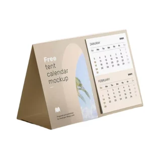 Custom Logo Paper Table Calendar