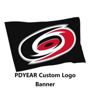 Custom Logo Polyester Fabric Flying Banner, Washable, Durable, Single- or Double-Sided