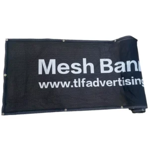 Custom Logo Polyester Fabric Sponsor Banner for Events