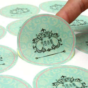 Custom Logo Printed Adhesive Packaging Labels, Die-Cut Stickers, 4 x 6 Thermal Labels